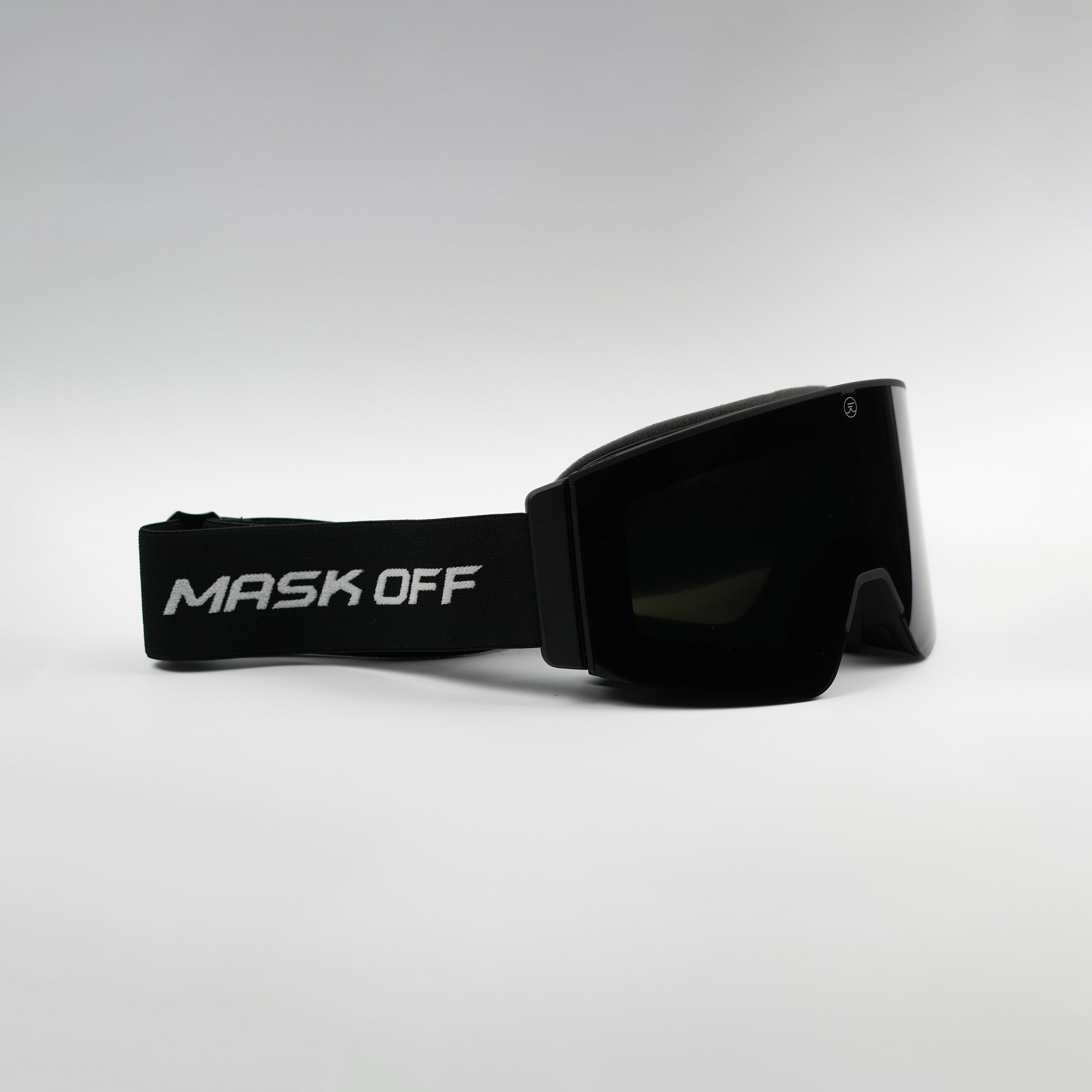 Max Vison Goggles Vapor Black with Black strap