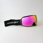 Chroma shift Goggles Pink Eclipse with Black Strap