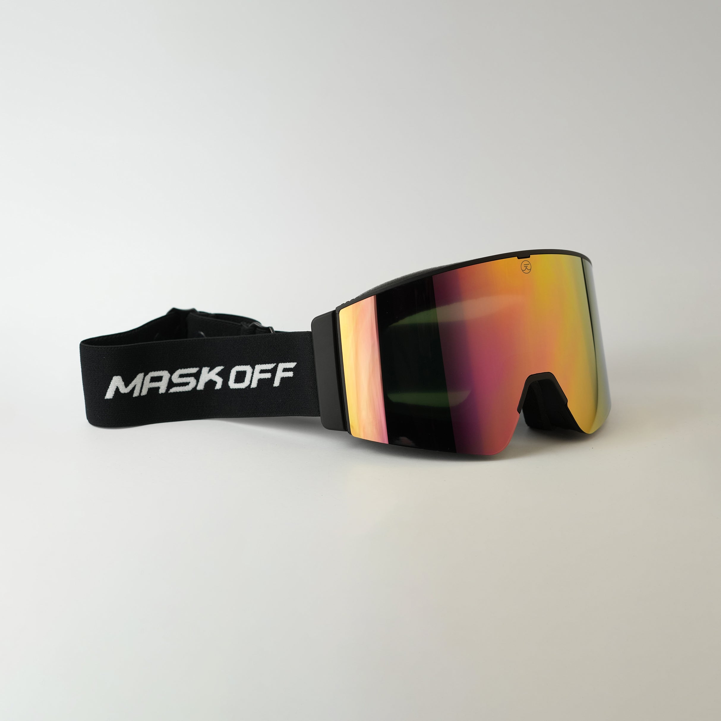 Max Vison Goggles Cherry Pink with Black Strap